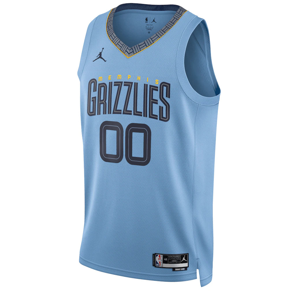 Memphis Grizzlies Jordan Brand Unisex 2022/23 Swingman Custom Jersey - Statement Edition - Blue
