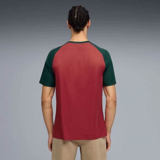 Morocco National Team Puma 2026 Pre-Match Top - Crimson