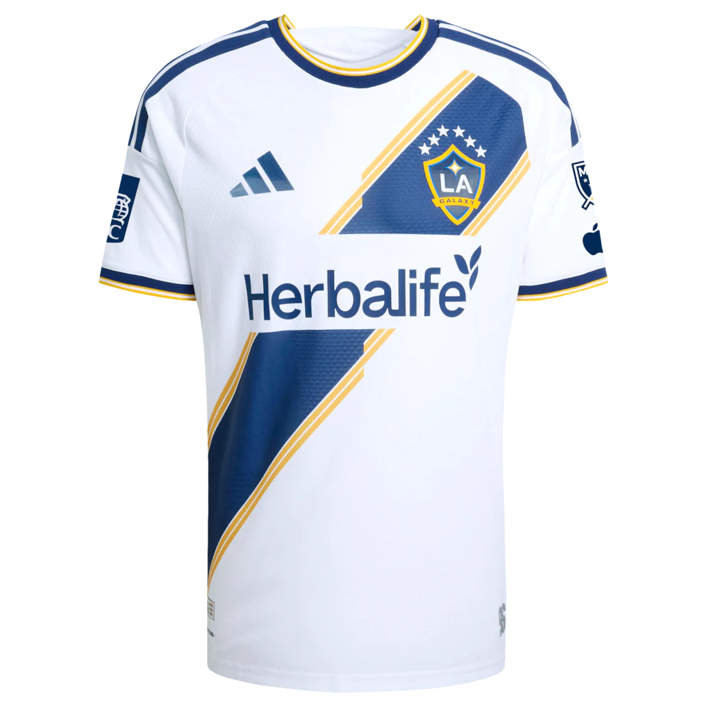 João Klauss LA Galaxy adidas 2026 The VeloCITY Kit On-Field Authentic Patch Jersey - White
