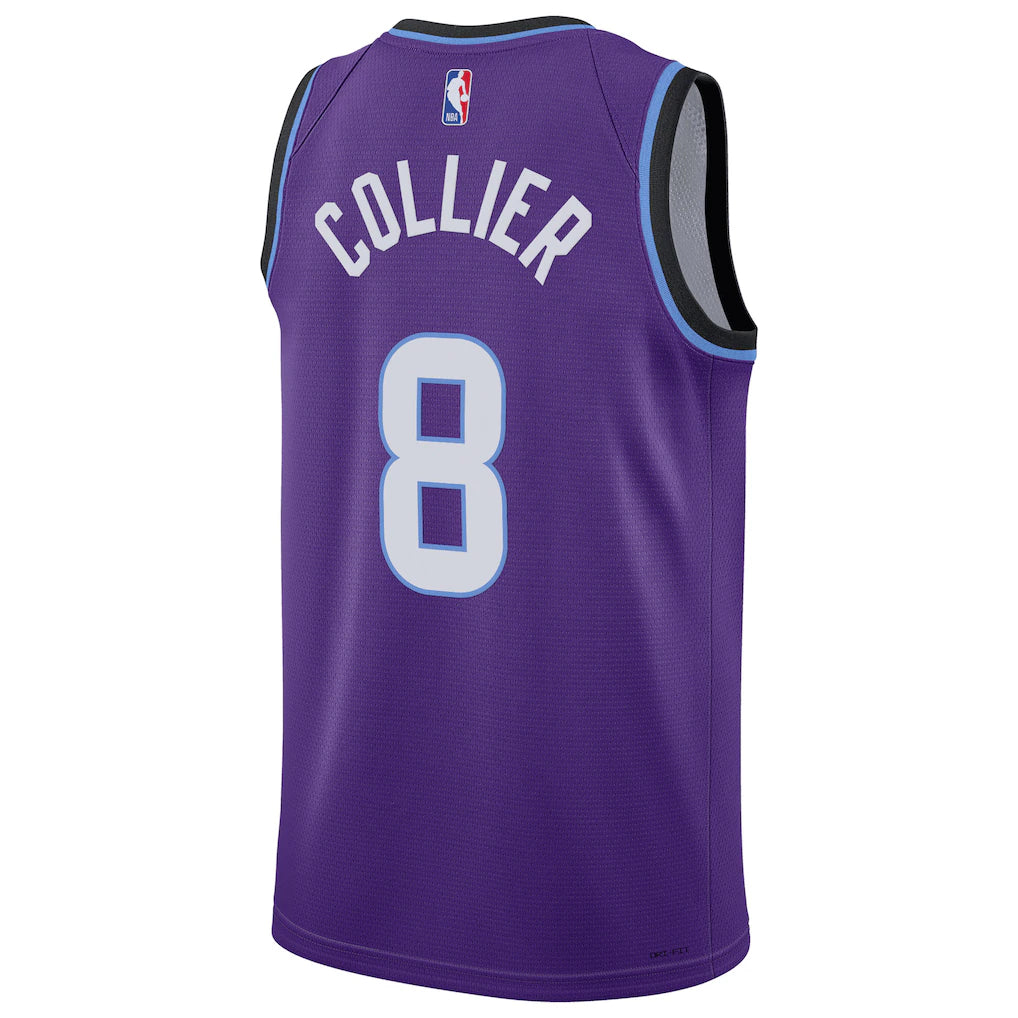 Isaiah Collier Utah Jazz Nike Unisex Swingman Jersey - Icon Edition - Purple