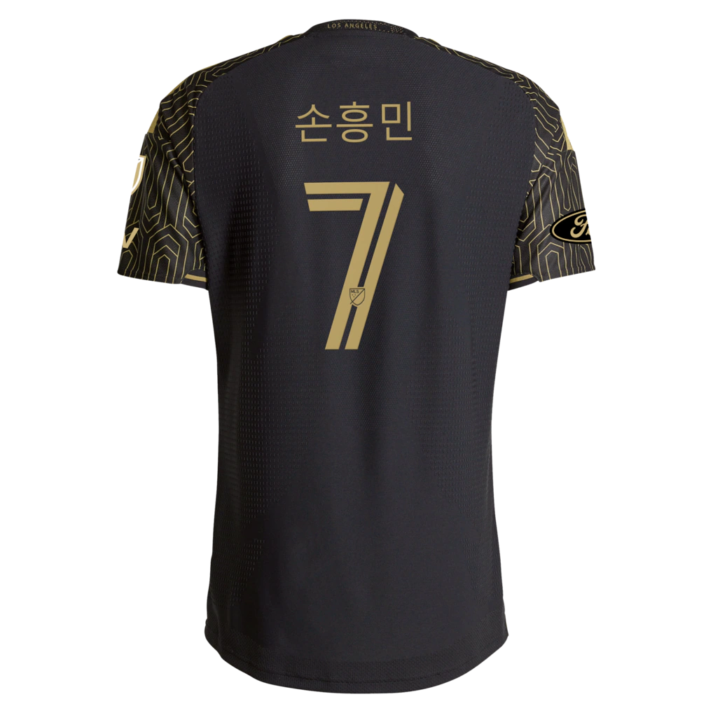 LAFC adidas 2026 2026 Primary Kit On-Field Authentic Patch Jersey - Black
