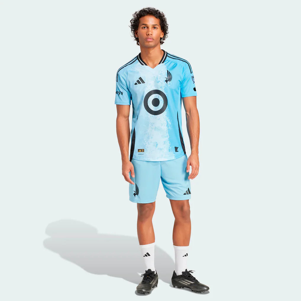 Minnesota United FC adidas 2025 CONVERGENCE On-Field Authentic Patch Jersey - Blue