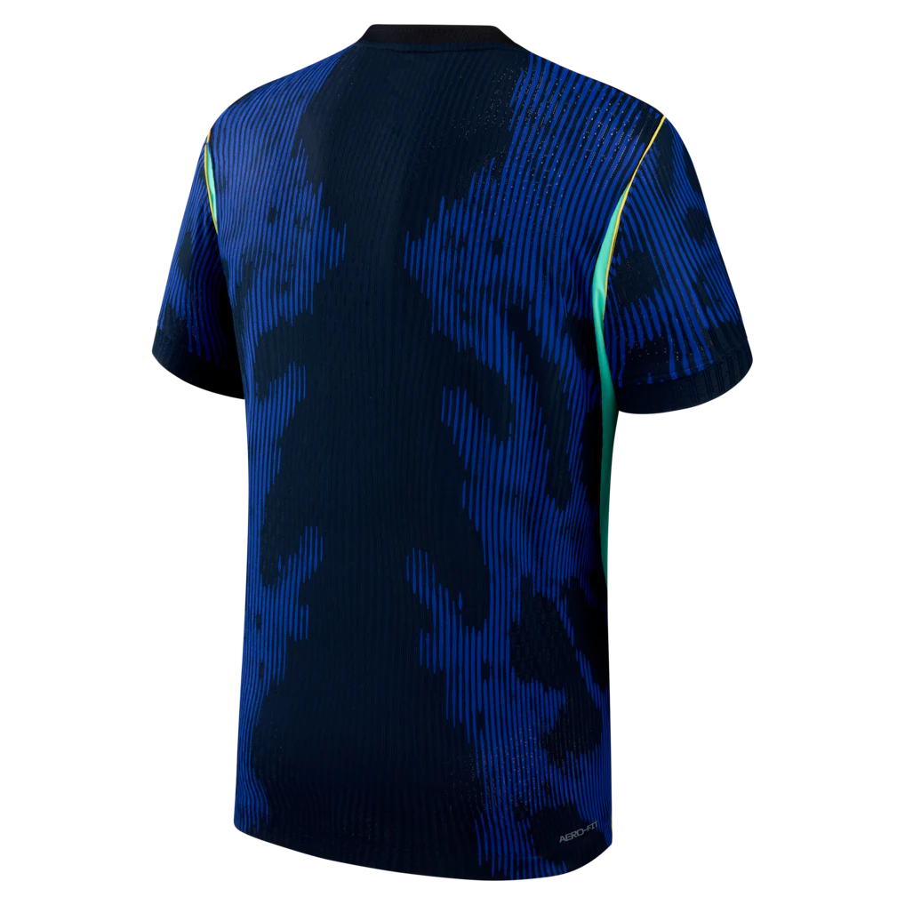 Brazil National Team Jordan Brand 2026 Away Match Authentic Jersey - Blue