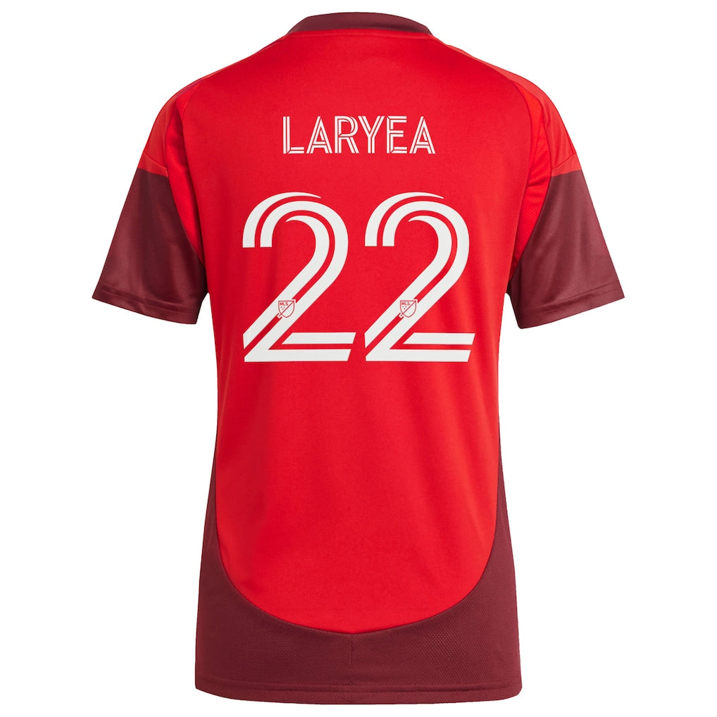 Richie Laryea Toronto FC adidas Women's 2025 Club Kit Replica Player Jersey - Red