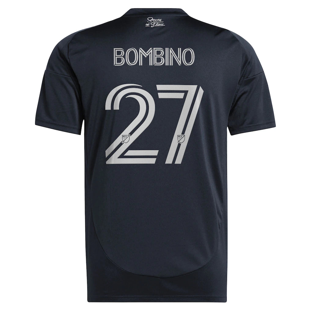 Luca Bombino San Diego FC adidas Youth 2025 State of Flow Replica Jersey - Navy