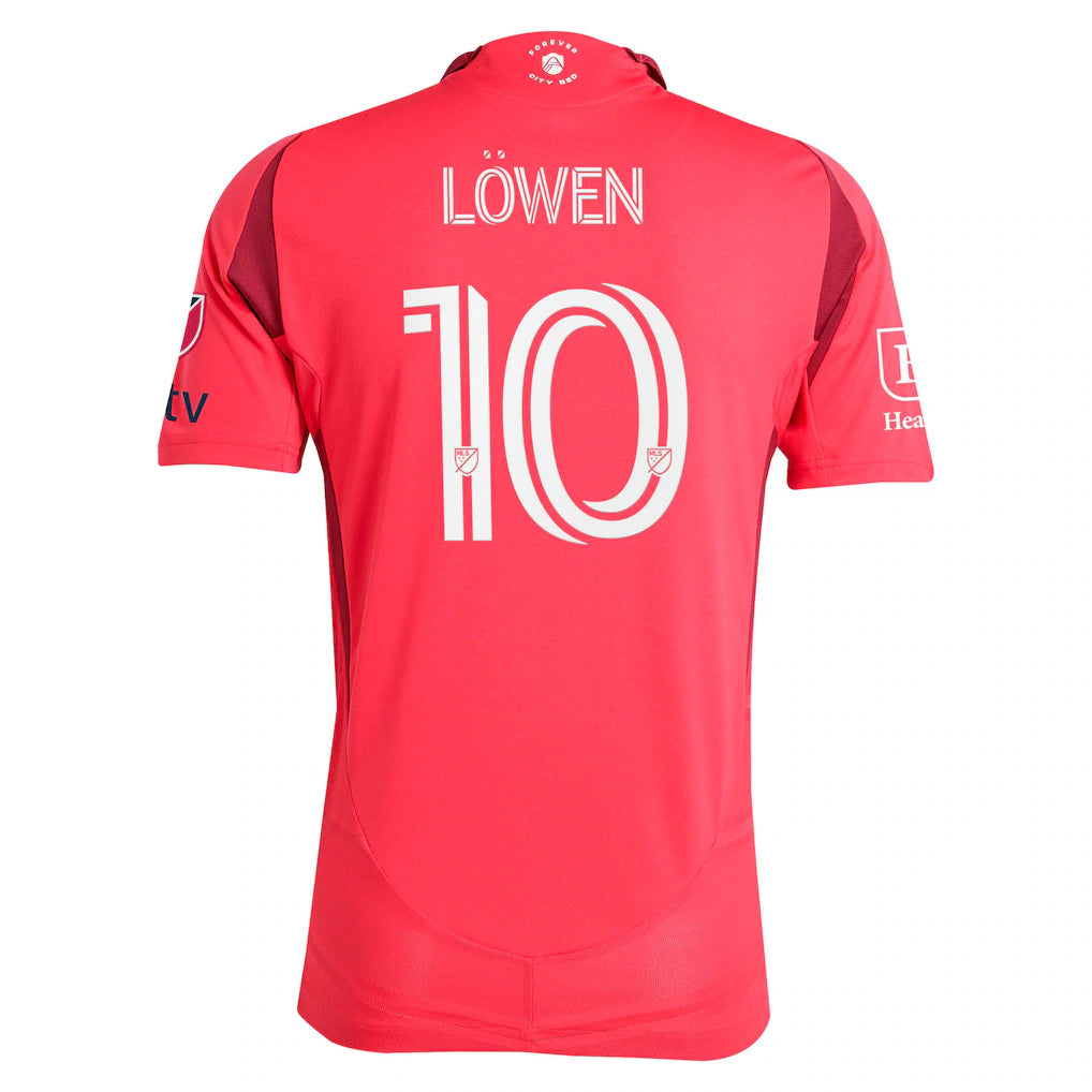 Eduard Löwen St. Louis CITY SC adidas 2025 Forever CITY Red On-Field Authentic Jersey - Red