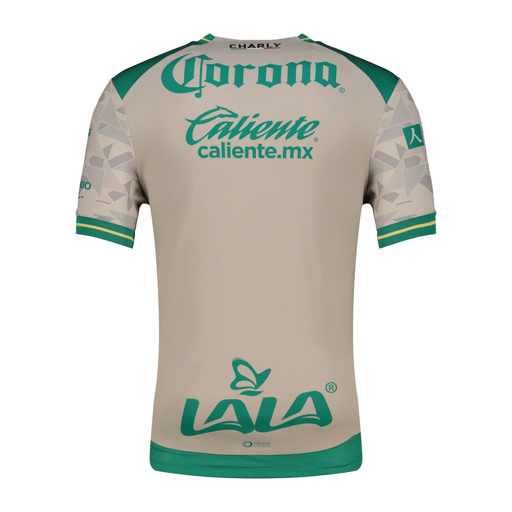 Santos Laguna Charly 2025/26 Away Authentic Jersey - Tan