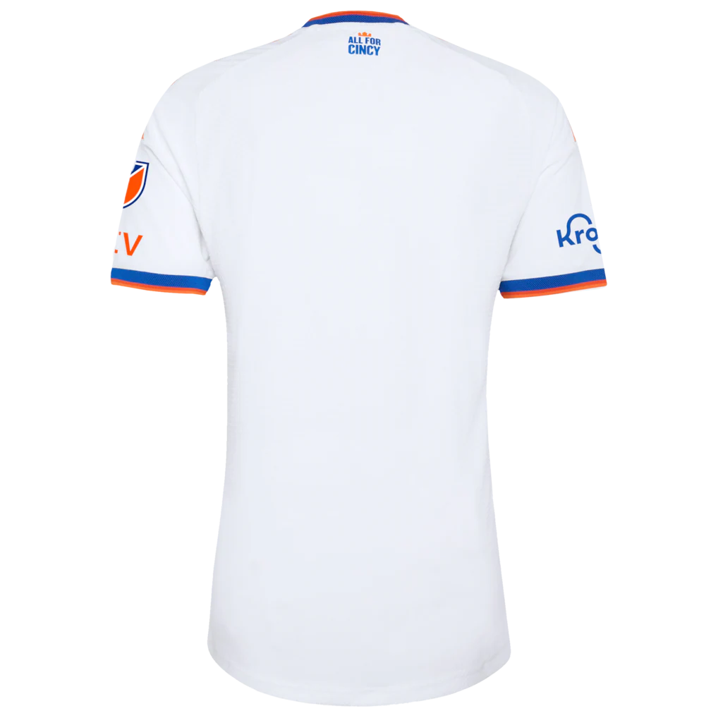 FC Cincinnati adidas 2026 The Seven Hills Kit On-Field Authentic Patch Jersey - White