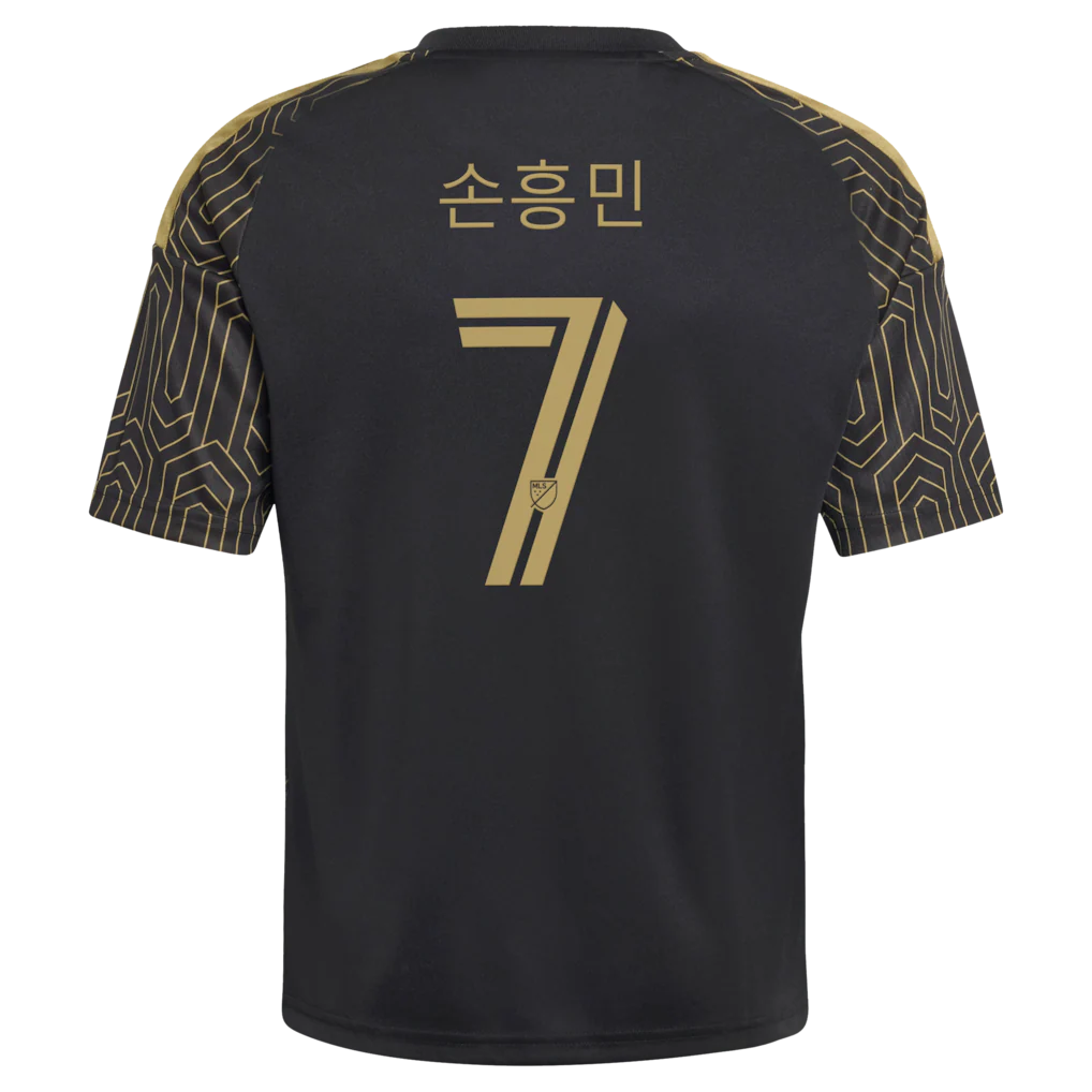 LAFC adidas Youth  2026 Primary Kit Replica Jersey - Black