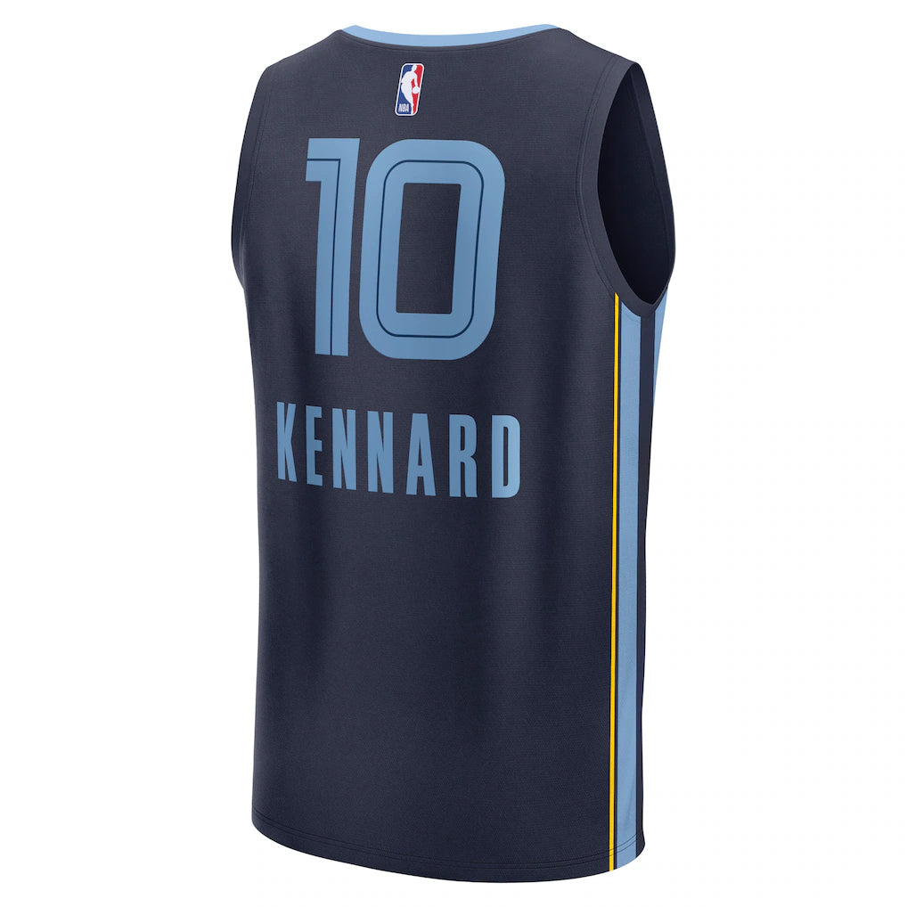 Luke Kennard Memphis Grizzlies Fanatics Fast Break Replica Player Jersey - Icon Edition - Navy