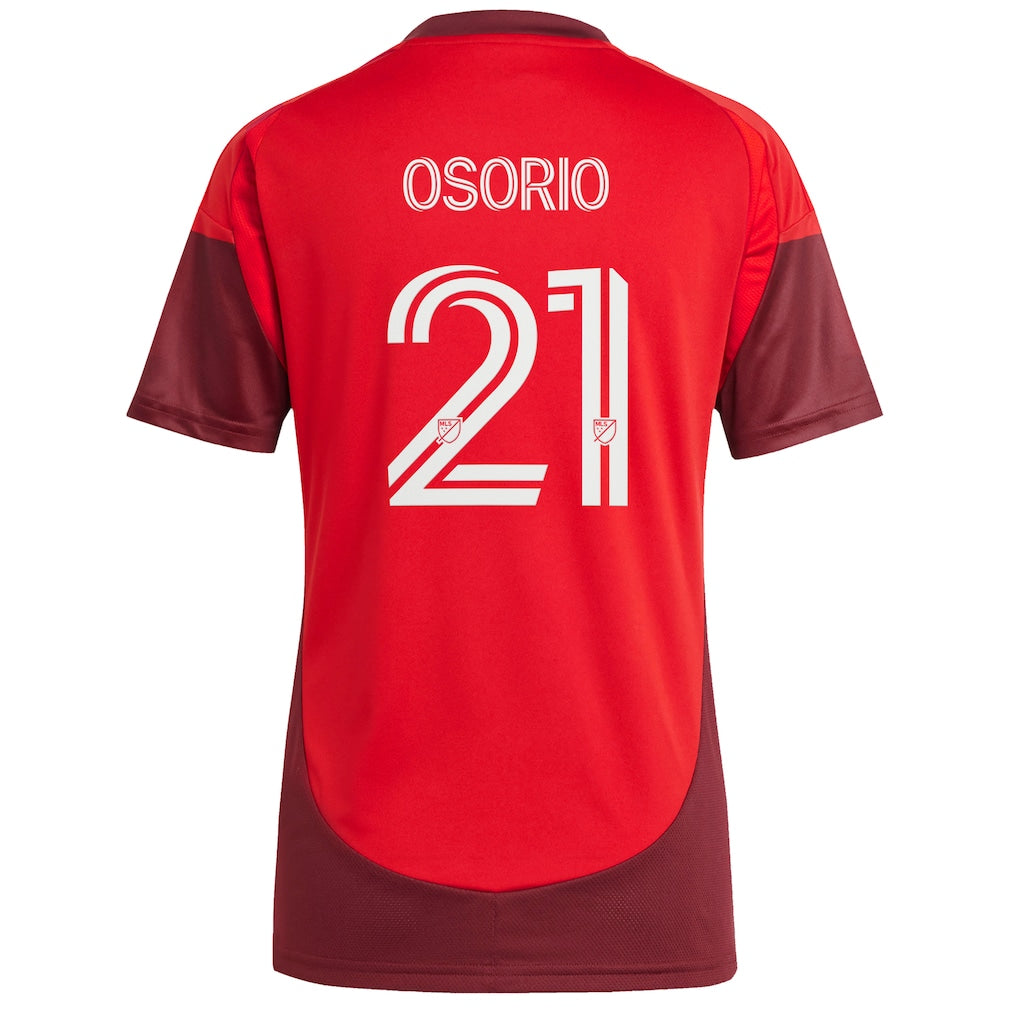Jonathan Osorio Toronto FC adidas Women's 2025 Club Kit Replica Player Jersey - Red