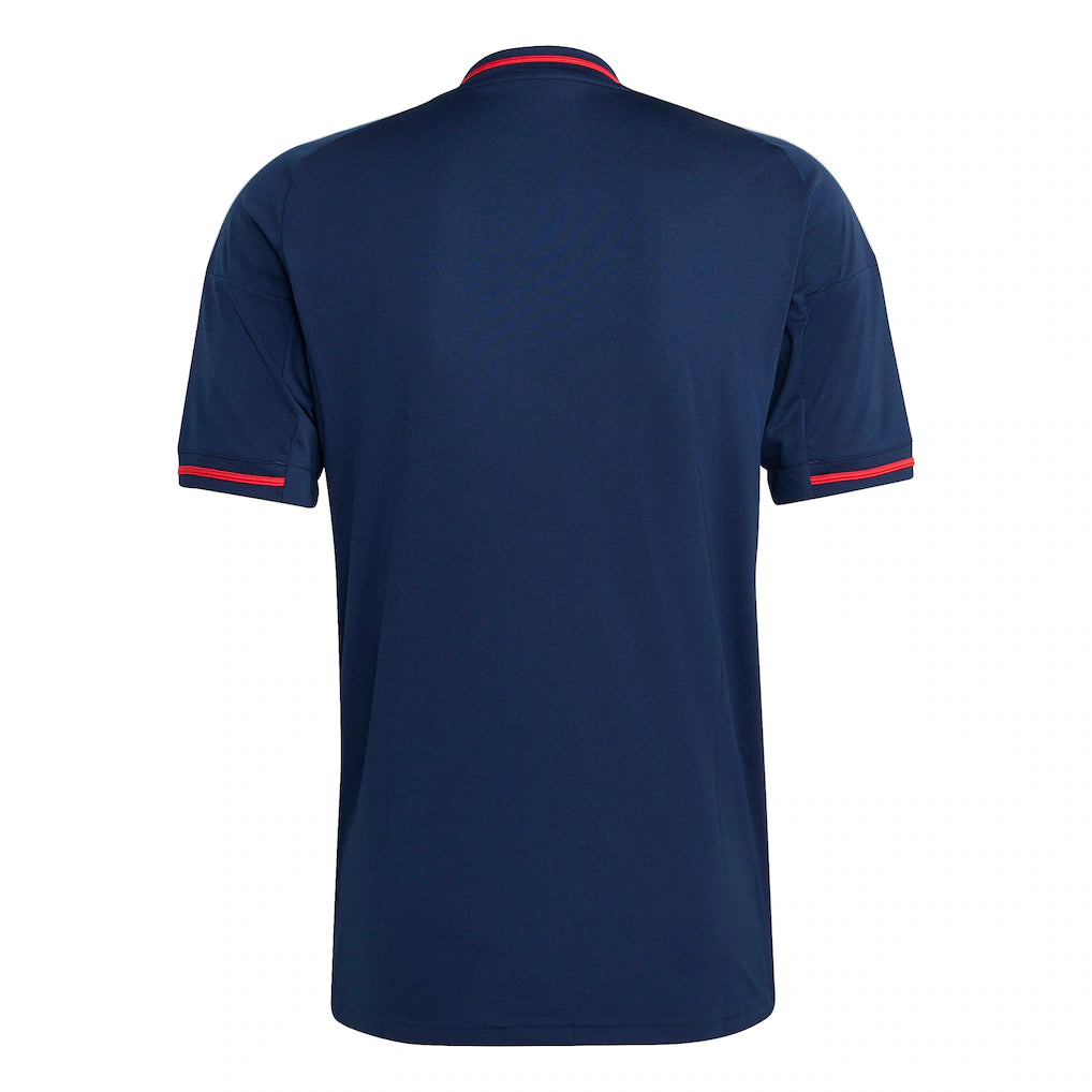 Olympique Lyonnais adidas 2025/26 Away Replica Jersey - Blue