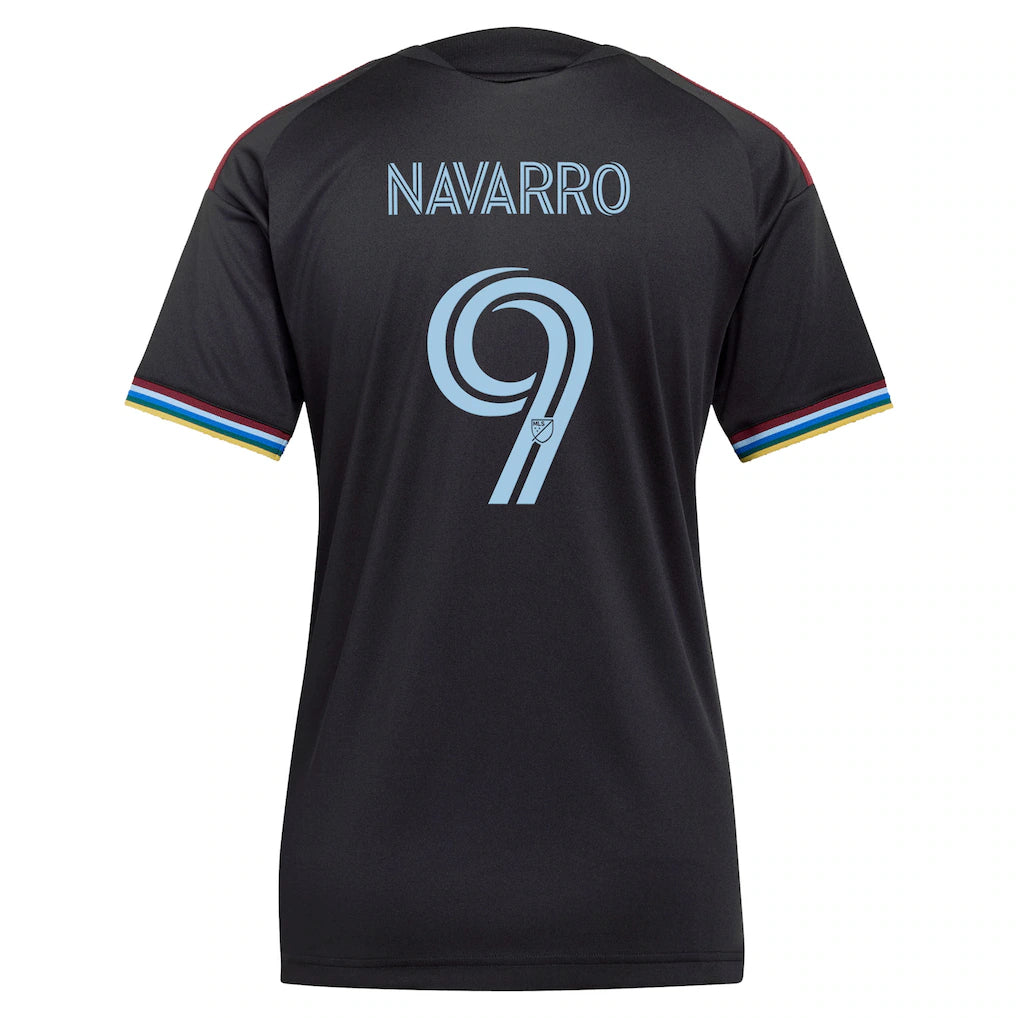 Rafael Navarro Colorado Rapids adidas Women's 2026 Colorful Colorado Replica Jersey - Black