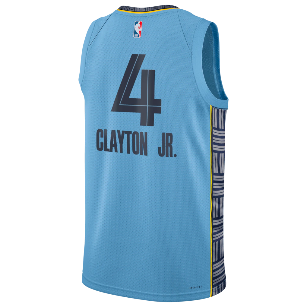 Walter Clayton Jr. Memphis Grizzlies Jordan Brand Unisex Swingman Jersey - Statement Edition - Light Blue