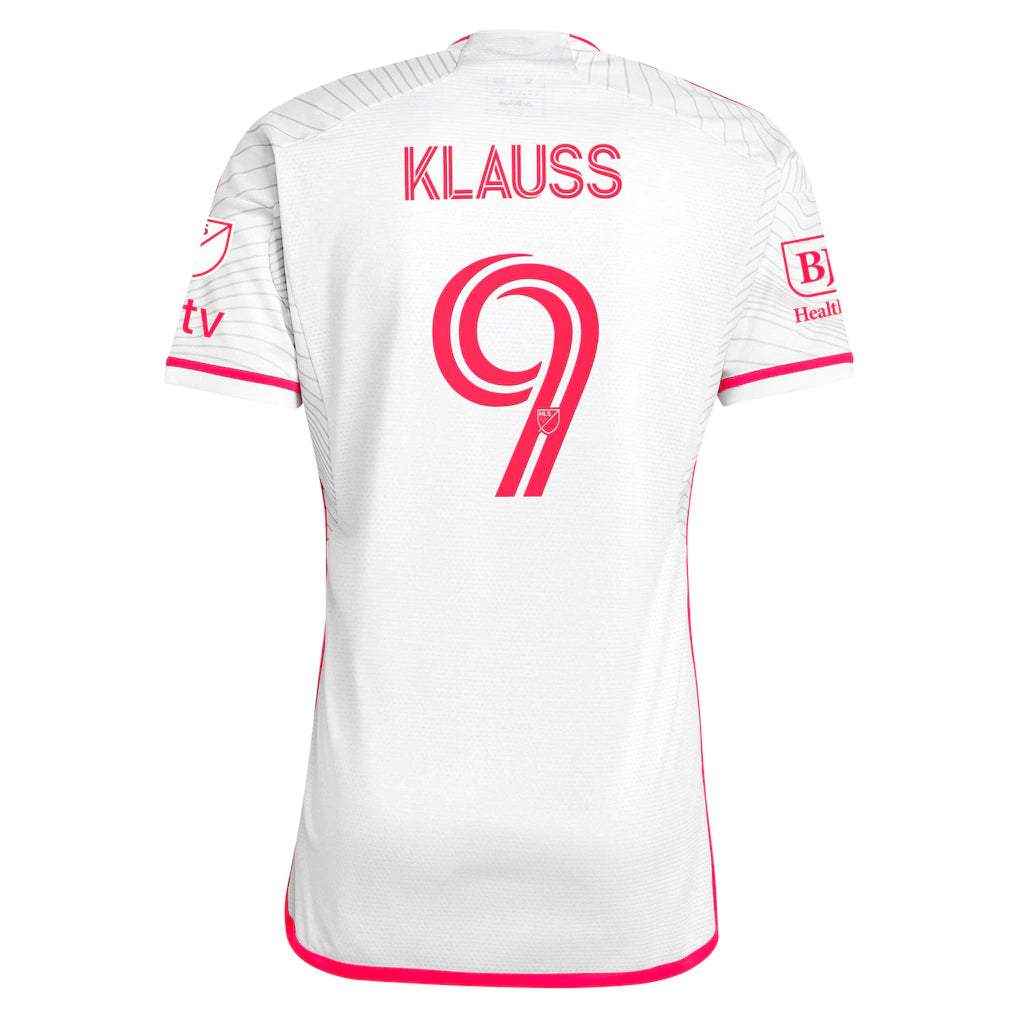 João Klauss St. Louis City SC adidas 2024 The Confluence Kit Authentic Player Jersey - White