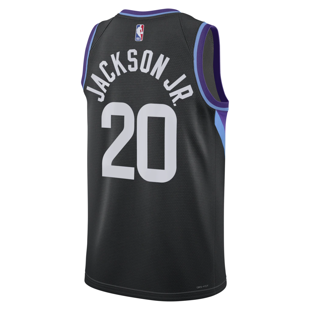 Jaren Jackson Jr. Utah Jazz Jordan Brand Unisex Swingman Jersey - Statement Edition - Black