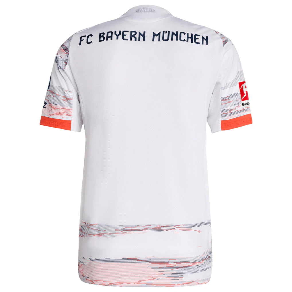 Bayern Munich adidas 2025/26 Away Authentic Jersey - White