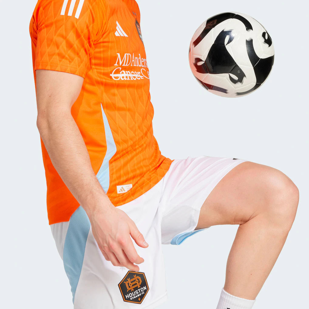 Houston Dynamo FC adidas 2025 Season 20 On-Field Authentic Jersey - Orange