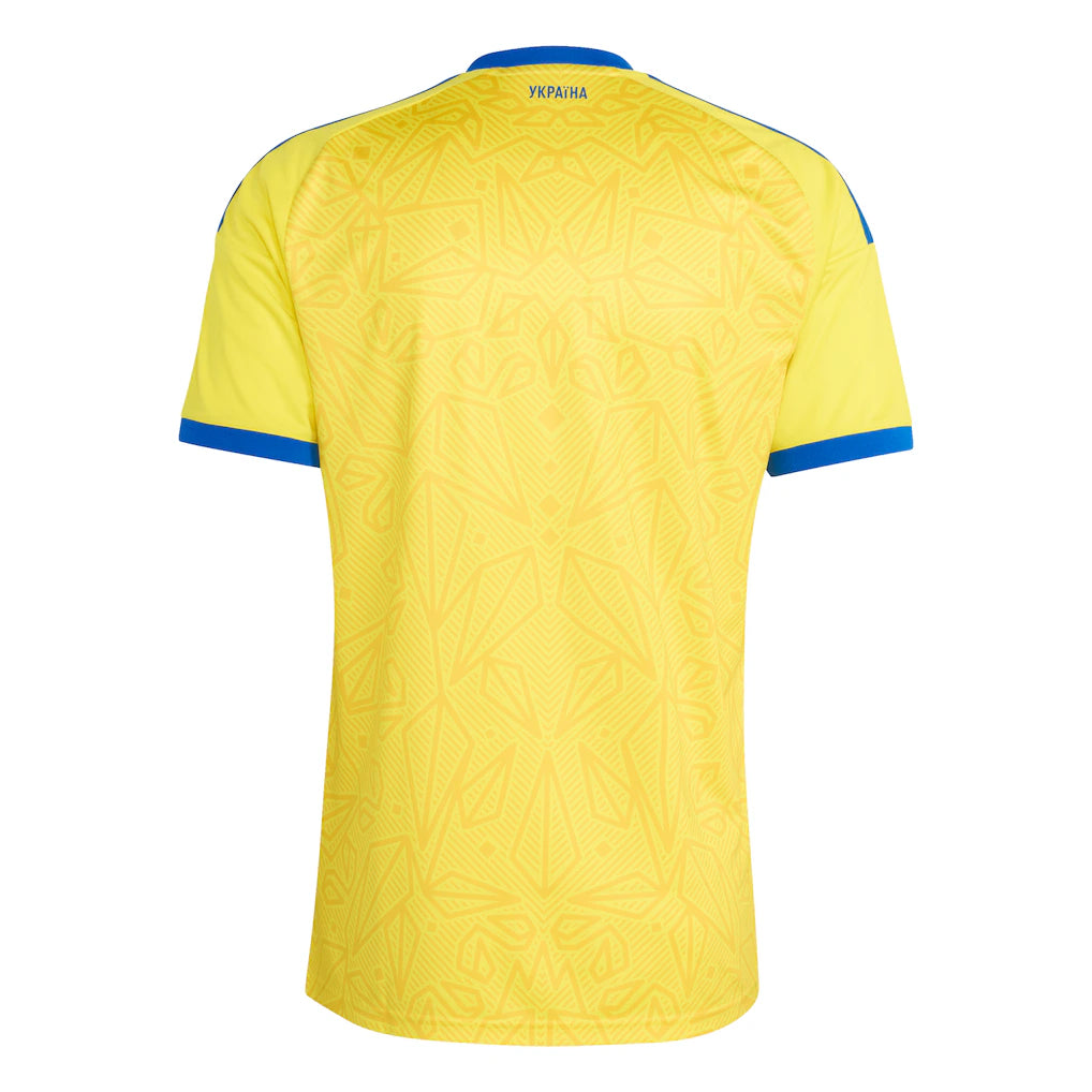 Ukraine National Team adidas 2026 Home Replica Jersey - Yellow
