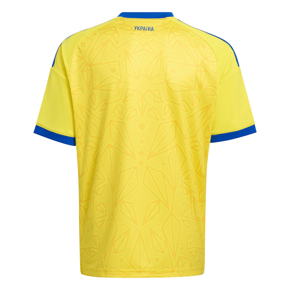 Ukraine National Team adidas Youth 2026 Home Replica Jersey - Yellow