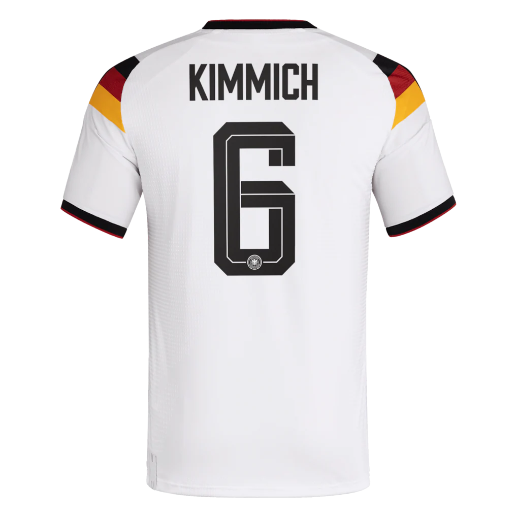 Joshua Kimmich Germany National Team adidas 2026 Home Authentic Jersey - White
