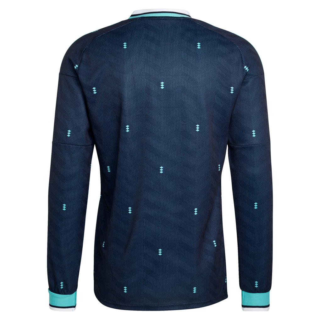 Germany National Team adidas 2026 Away Replica Long Sleeve Jersey - Navy