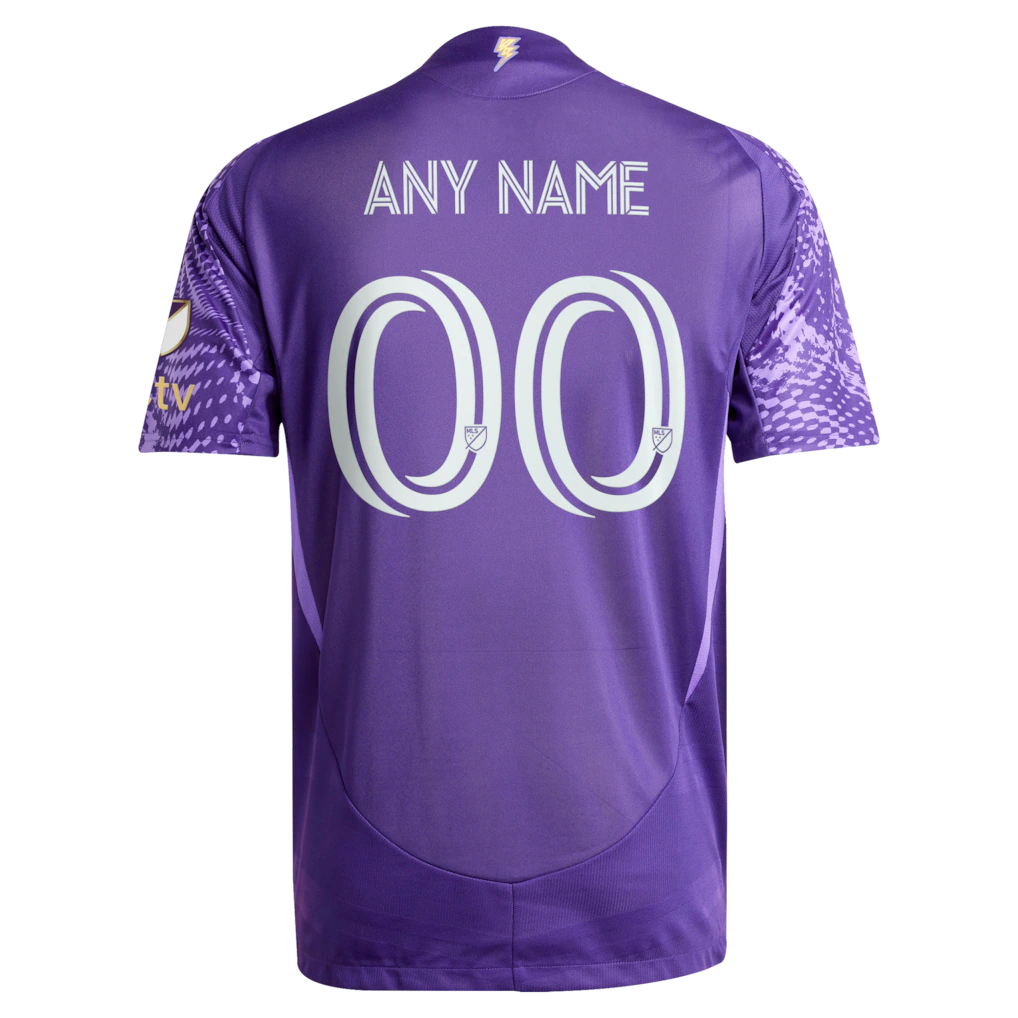 Orlando City SC adidas 2025 Perfect Storm On-Field Authentic Patch Custom Jersey - Purple