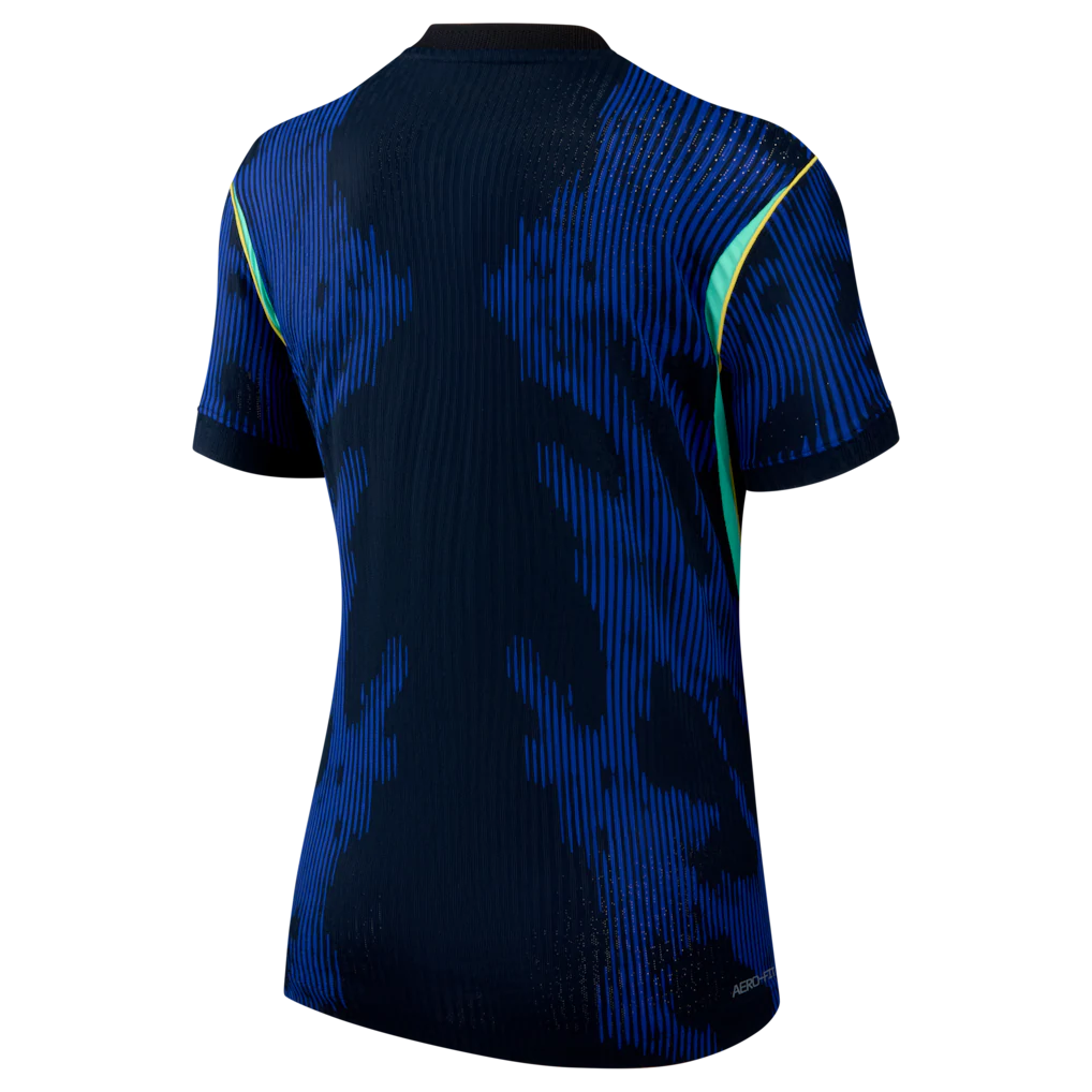 Brazil National Team Jordan Brand Women's 2026 Away Match Authentic Jersey - Blue