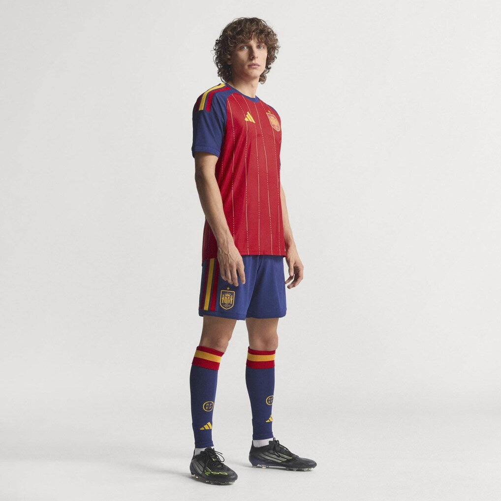 Spain National Team adidas 2026 Home On-Field Authentic Jersey - Red