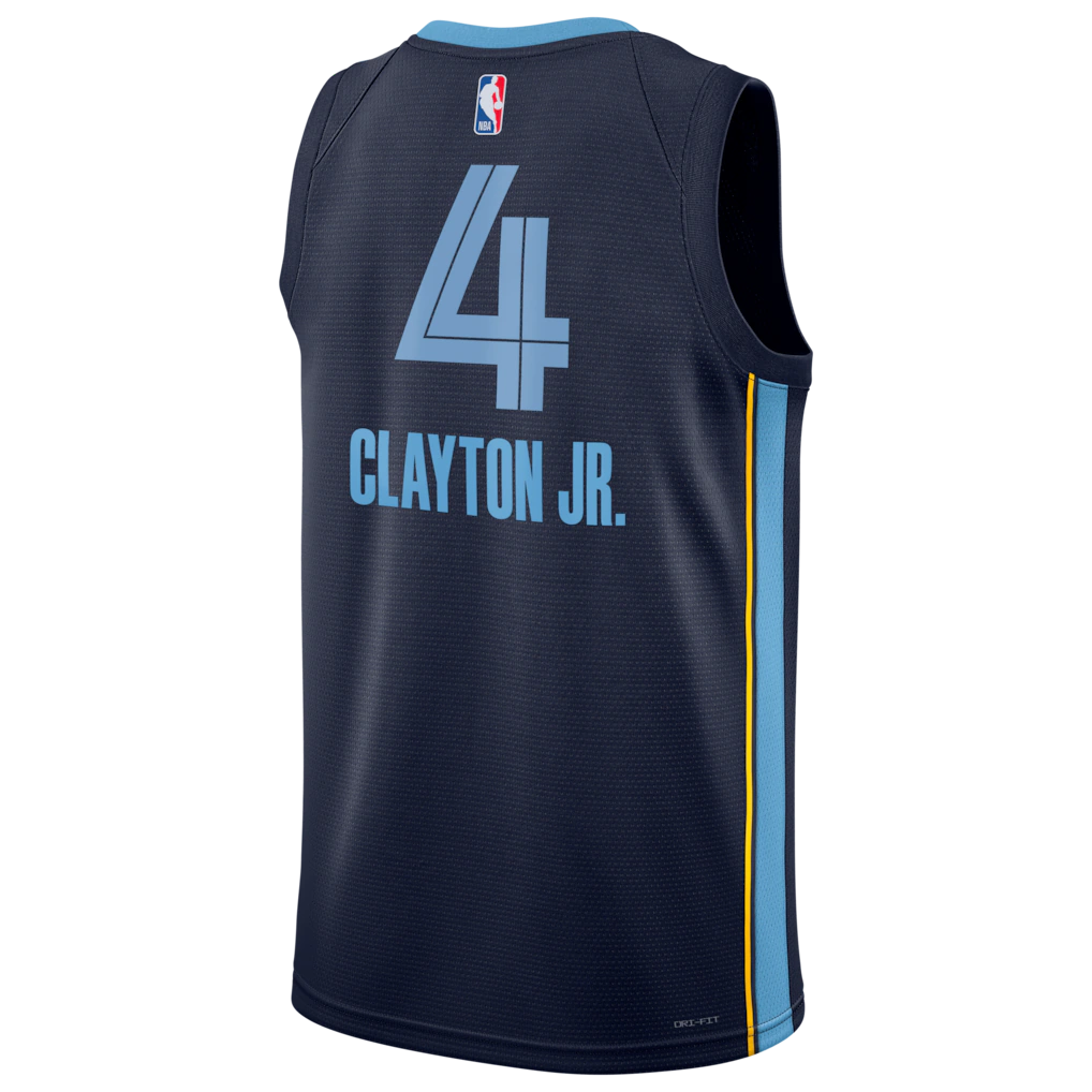 Walter Clayton Jr. Memphis Grizzlies Nike Unisex Swingman Jersey - Icon Edition - Navy