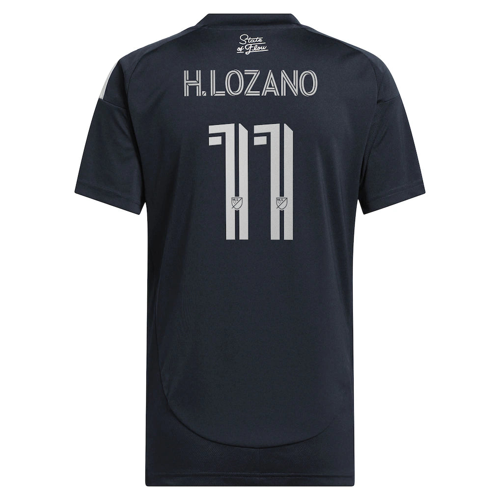 Hirving Lozano San Diego FC adidas Women's 2025 State of Flow Replica Player Jersey - Navy