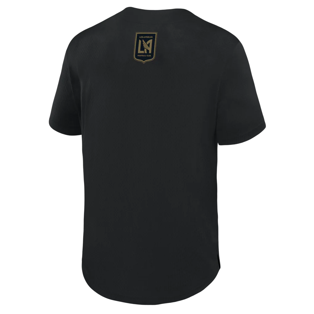 LAFC Fanatics Maximum Intensity Button-Up Jersey  - Black
