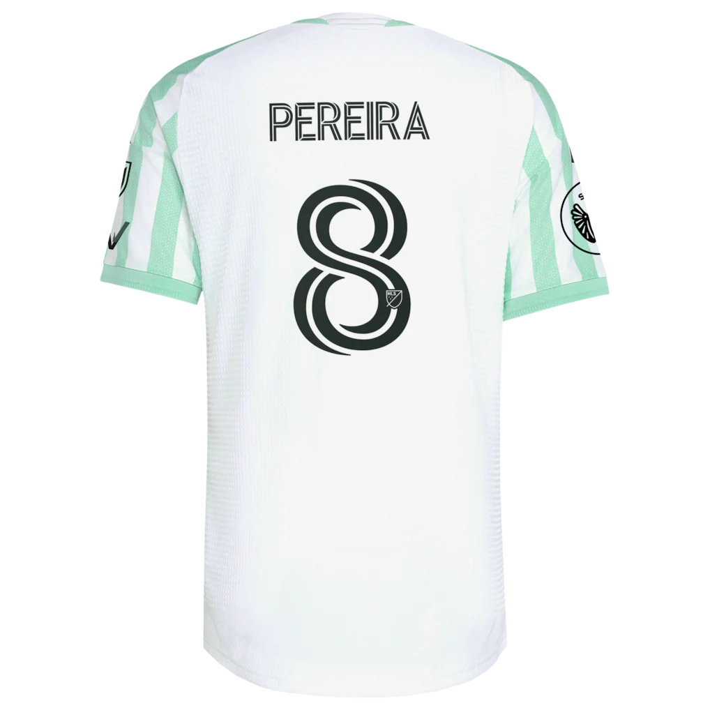 Daniel Pereira Austin FC adidas  2026 The Rooted Kit On-Field Authentic Patch Jersey - White