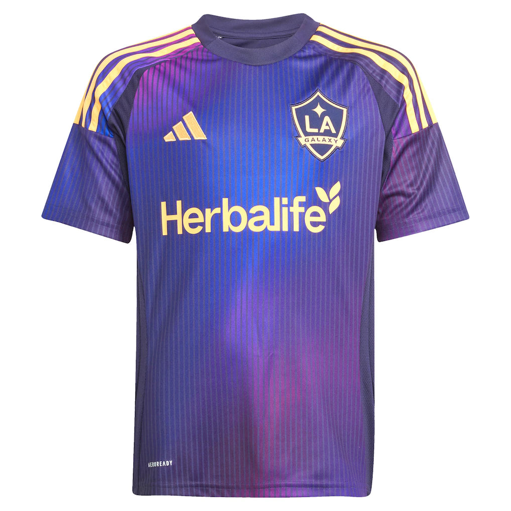 LA Galaxy adidas Youth 2025 RIZON Replica Jersey - Navy