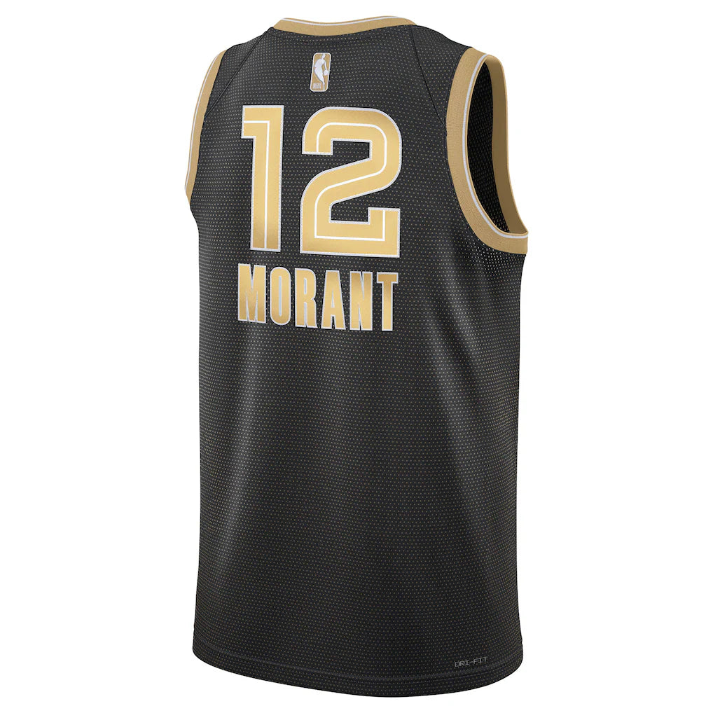 Ja Morant Memphis Grizzlies Nike Unisex  Select Series Swingman Jersey – Black