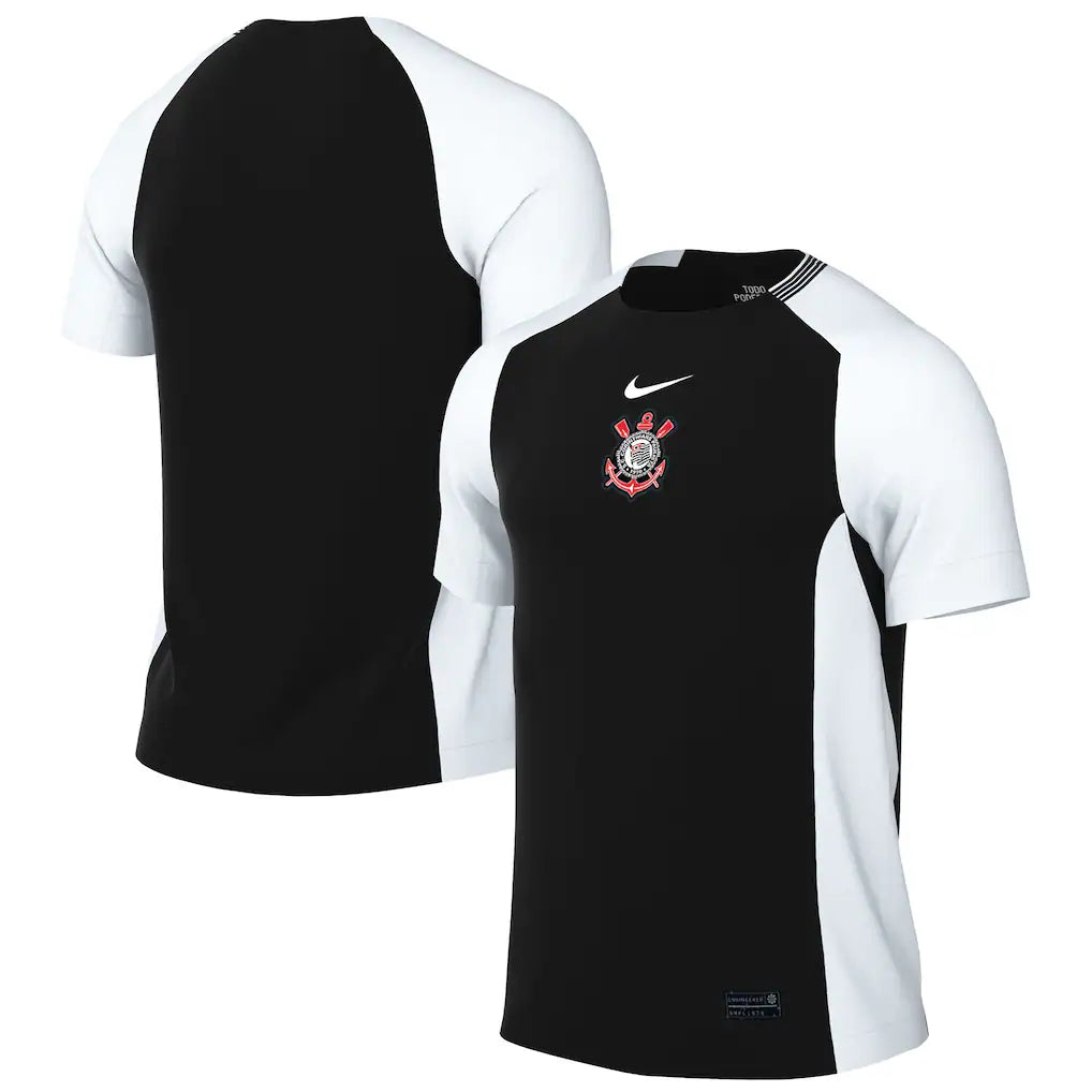 Corinthians Nike 2025/26 Away Replica Jersey - Black