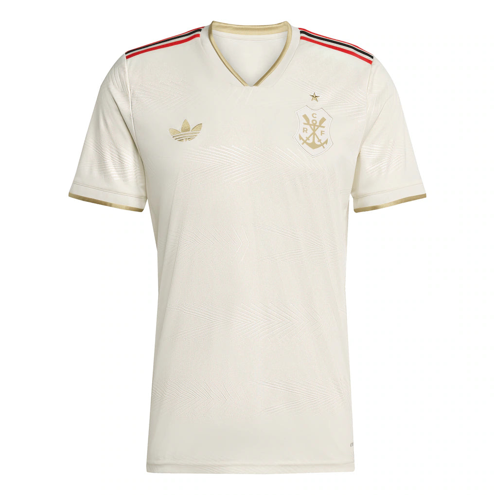 CR Flamengo adidas 2025/26 Third Replica Jersey - Tan