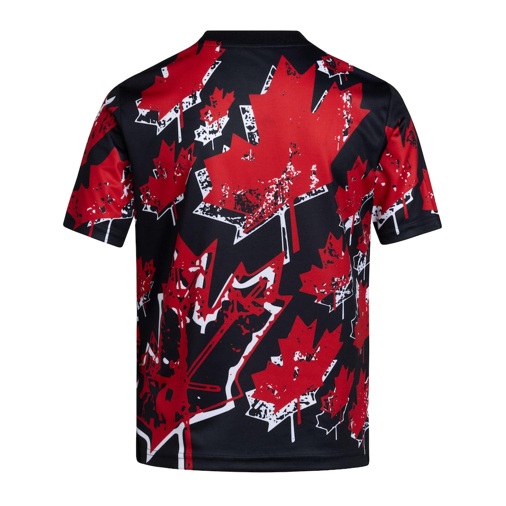 Toronto FC adidas Youth 2026 Canadian Pre-Match Jersey - Black