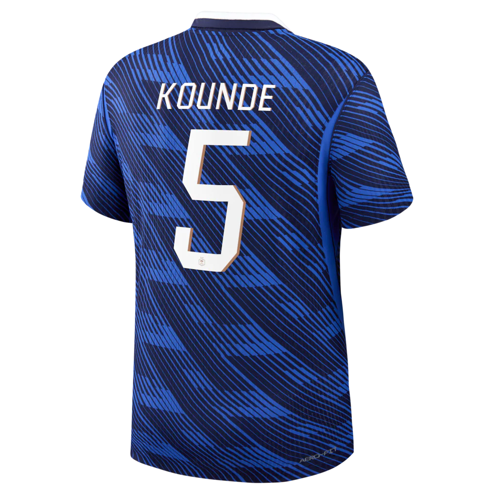 Jules Koundé France National Team Nike 2026 Home Match Authentic Jersey - Blue
