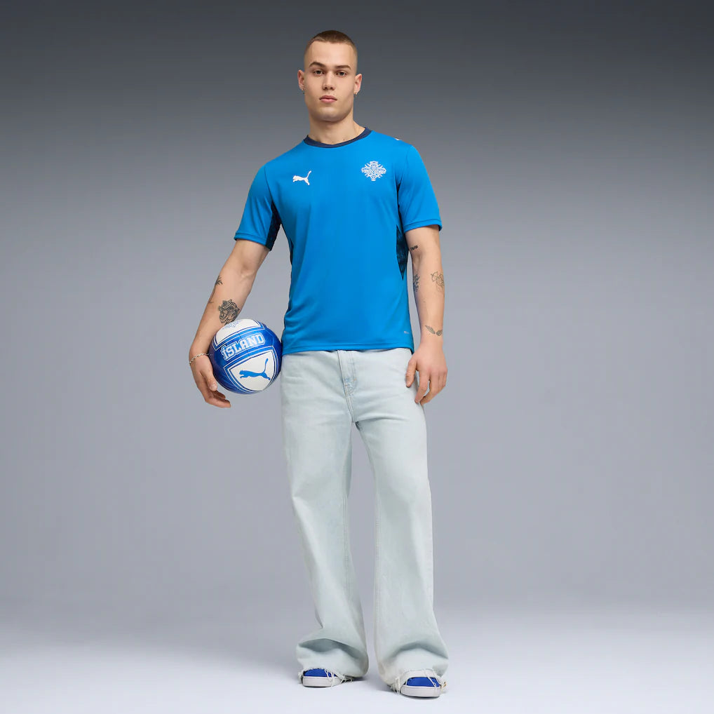 Iceland National Team Puma 2026 Home Replica Jersey - Royal