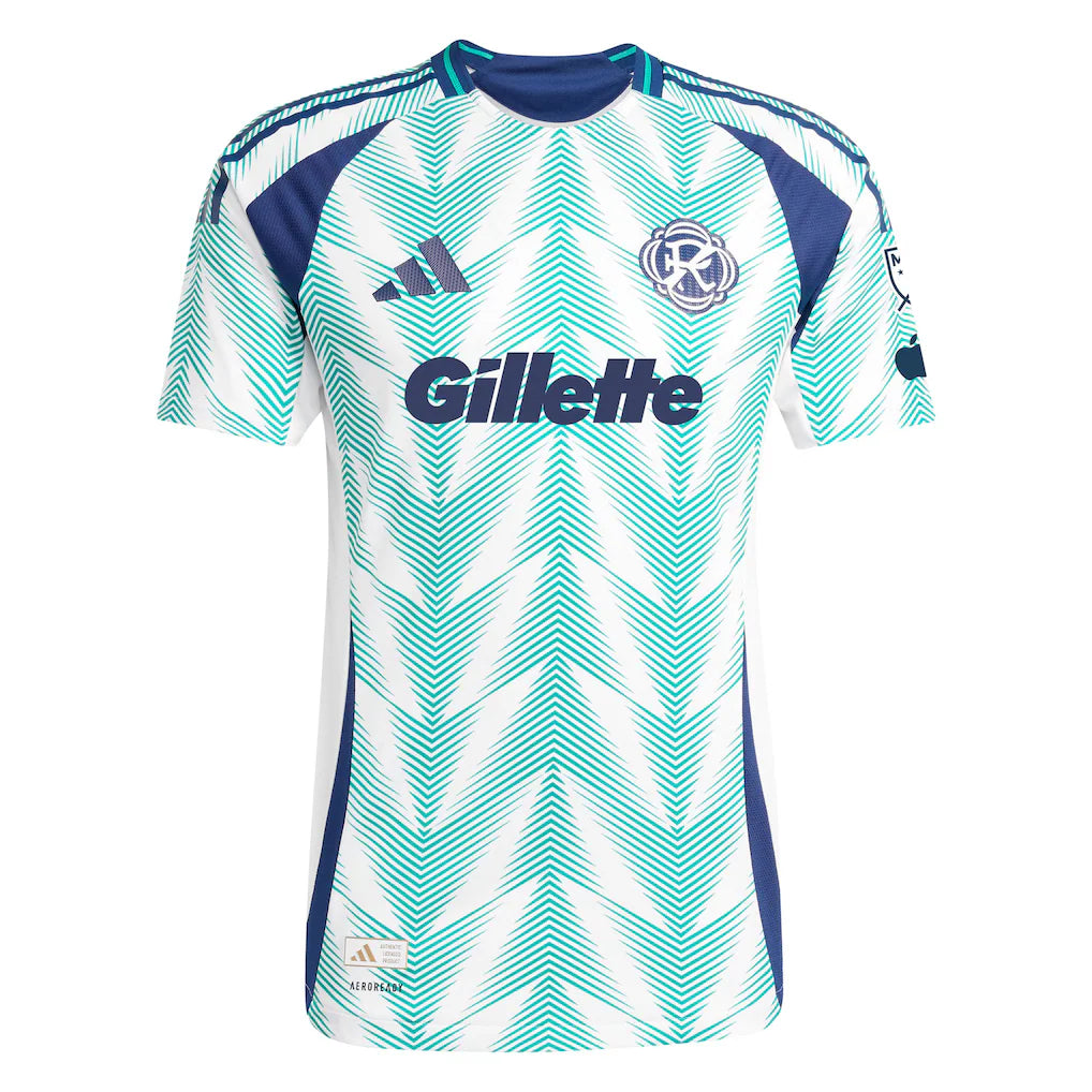 New England Revolution adidas 2025 Eastern White Pine x Flag of New England Authentic Jersey - White