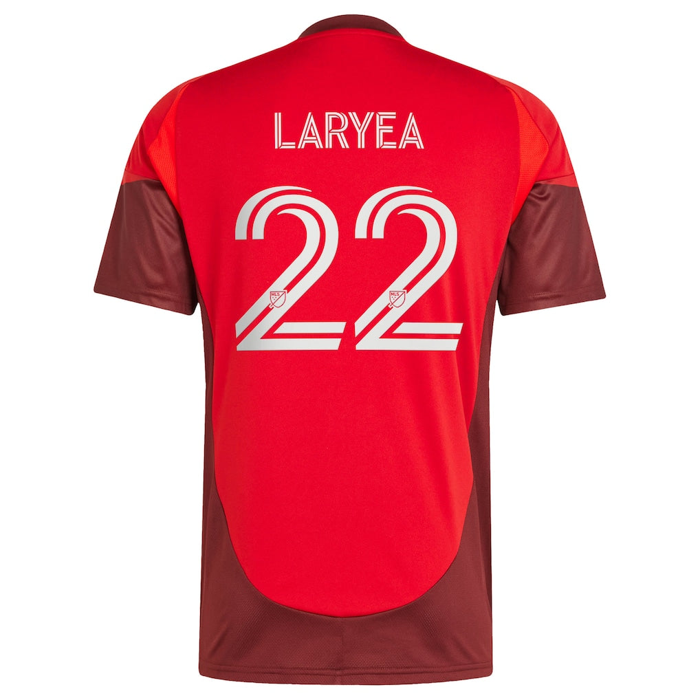 Richie Laryea Toronto FC adidas 2025 Club Kit Replica Player Jersey - Red