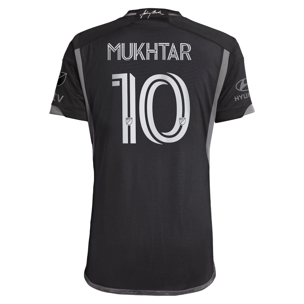 Hany Mukhtar Nashville SC adidas 2023 Man In Black Kit Authentic Player Jersey - Black