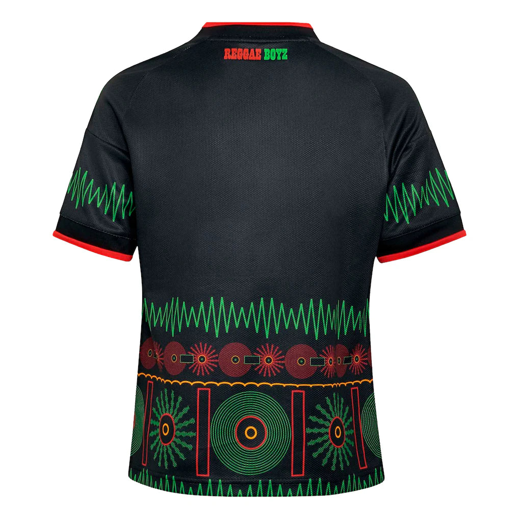 Jamaica National Team adidas Youth 2026 Replica Jersey - Black