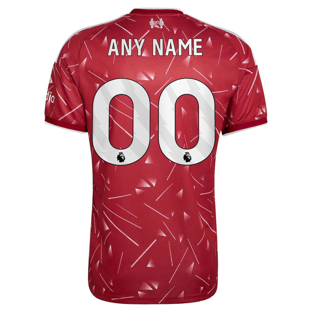 Liverpool adidas 2026/27 Home Replica Custom Jersey - Red