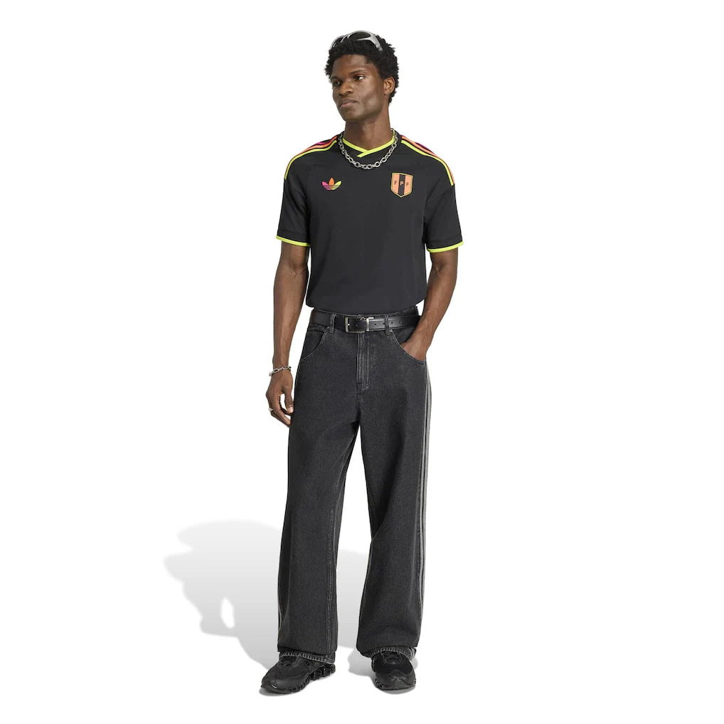 Peru National Team adidas 2026 Away Replica Jersey - Black