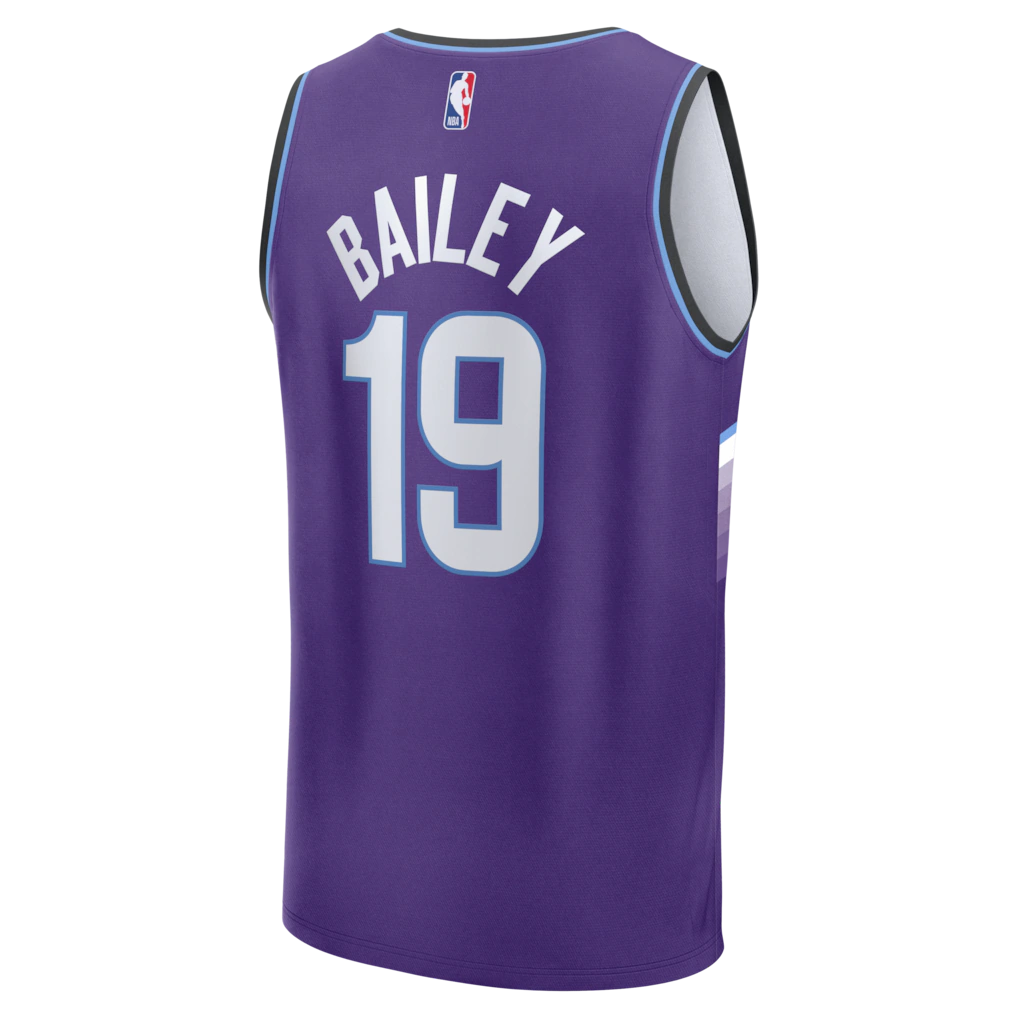 Ace Bailey Utah Jazz Fanatics Fast Break Replica Jersey - Purple - Icon Edition