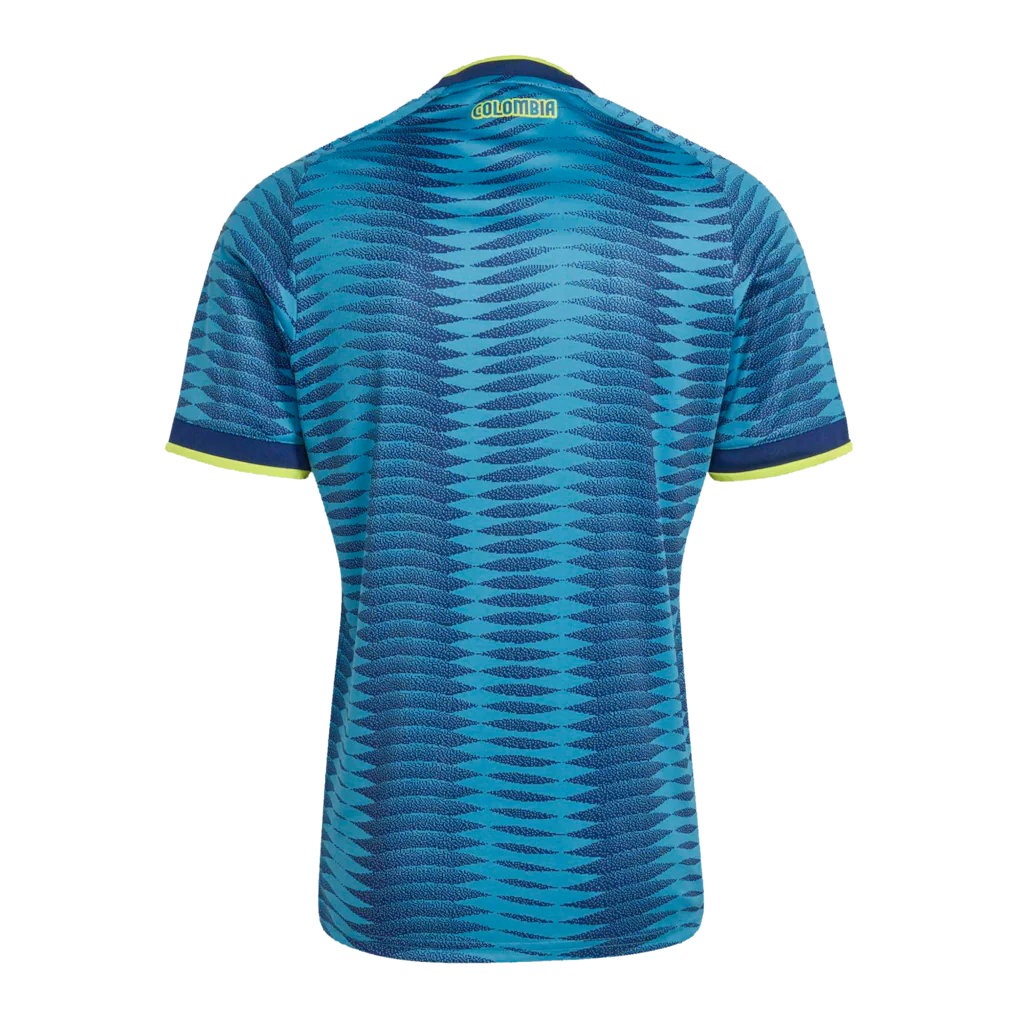 Colombia National Team adidas 2026 Away Replica Jersey - Turquoise