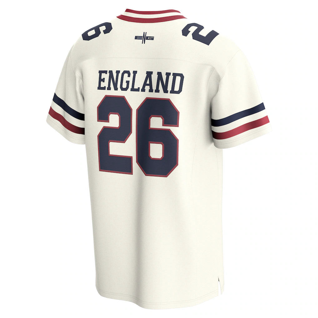 England National Team Fanatics Football Jersey - Cream