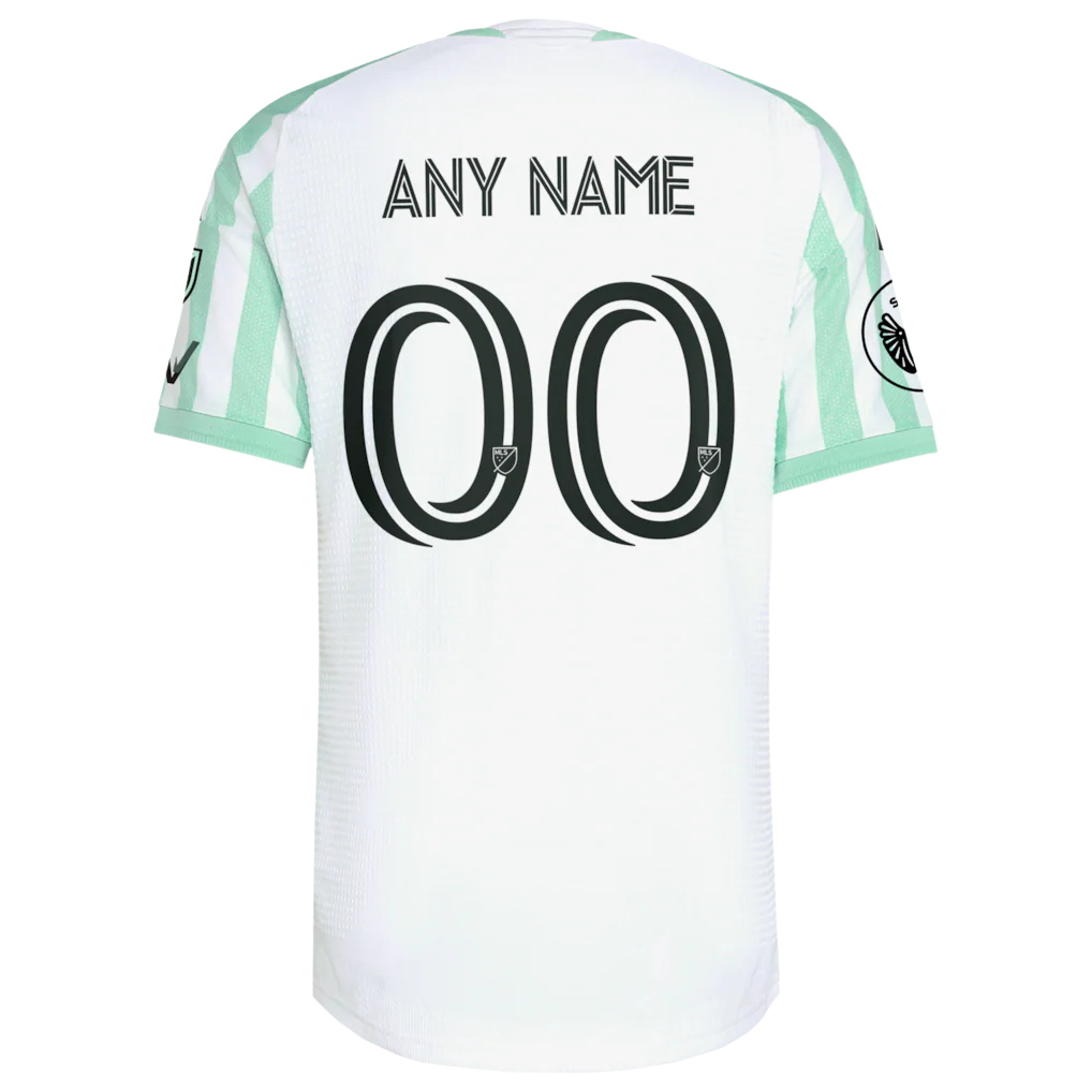Austin FC adidas  2026 The Rooted Kit On-Field Authentic Patch Custom Jersey - White